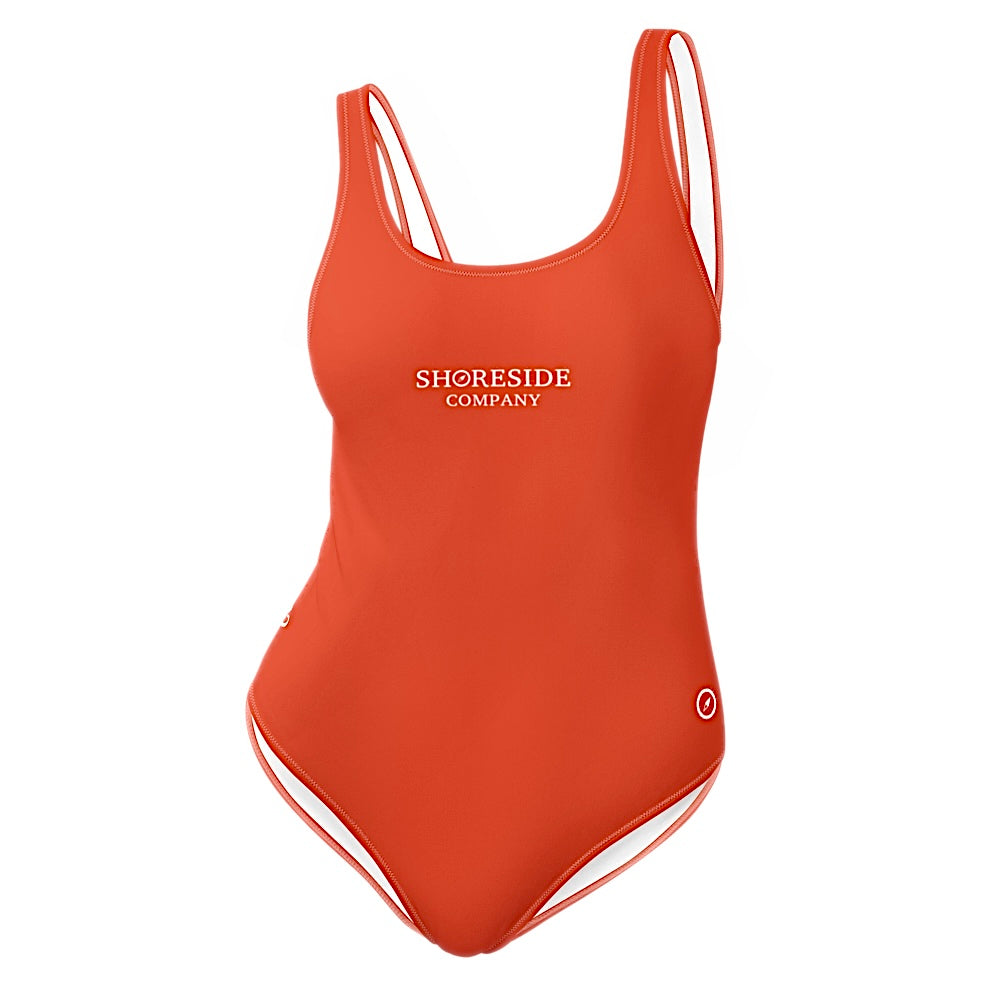 Cold Water Club One Piece Swimsuit - Red