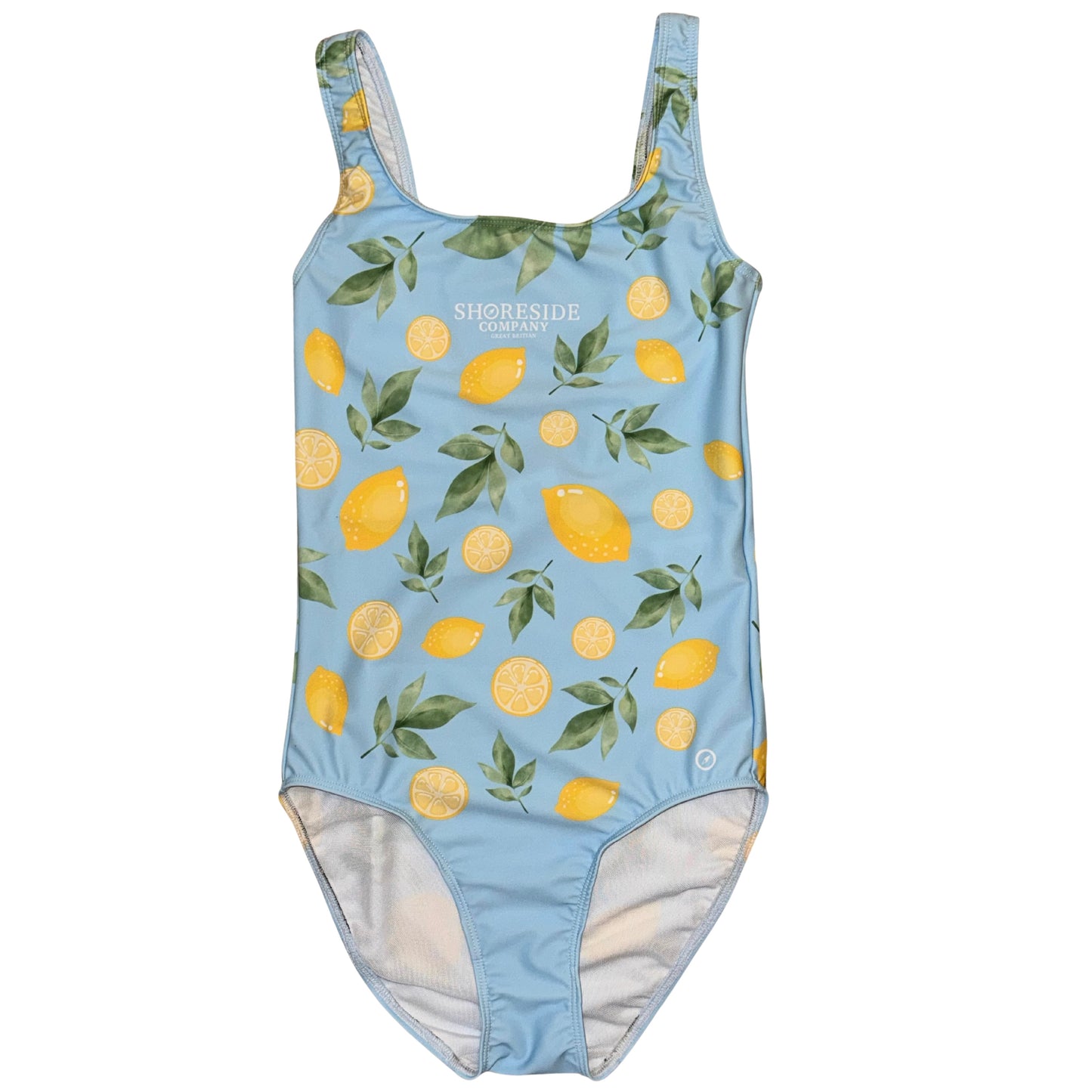 Lemon One Piece Swimsuit - Blue