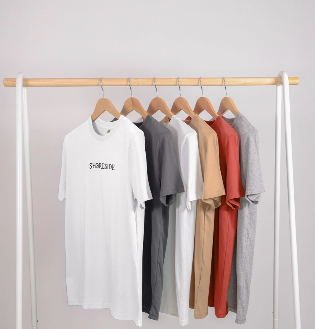 Shoreside Organic Cotton Tee - 2 Colours