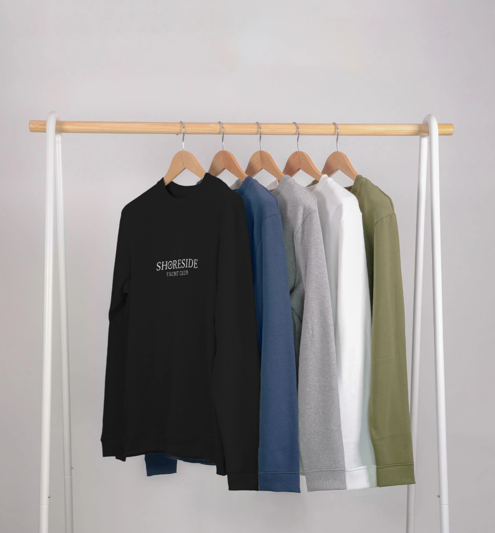 Shoreside Yacht Club Organic Cotton Sweatshirt - 2 Colours