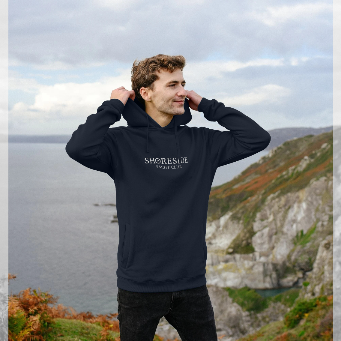 Shoreside Yacht Club Organic Cotton Hoodie - 3 Colours
