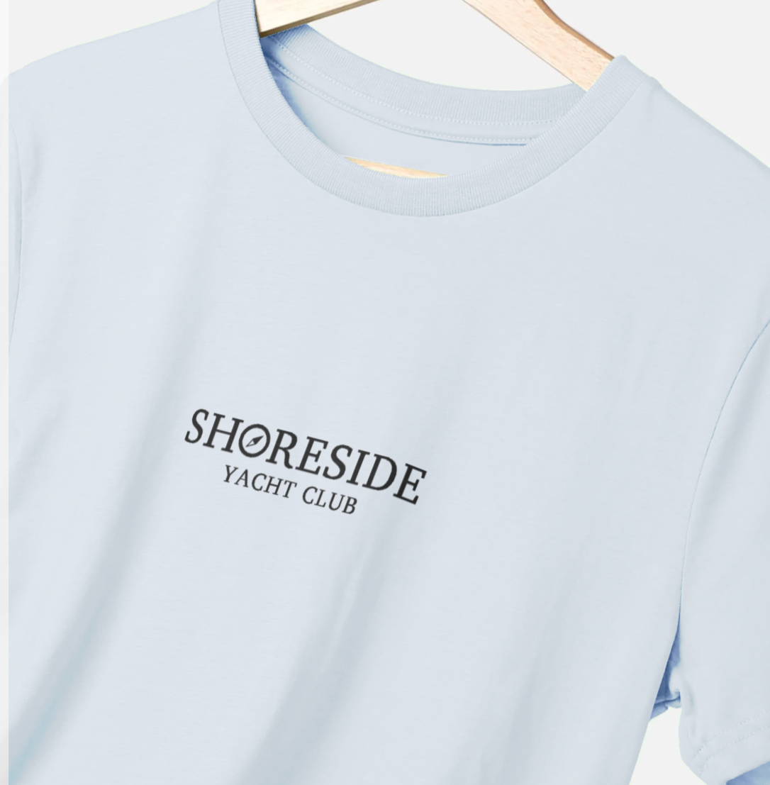 Shoreside Yacht Club Organic Cotton Tee - 3 Colours