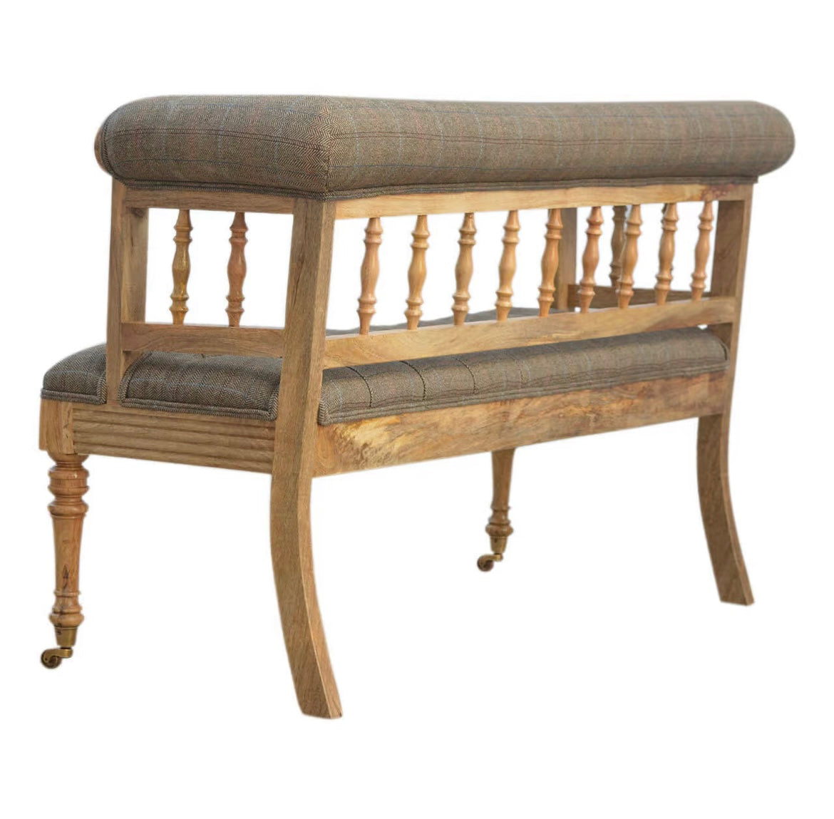 Hand Crafted Mango Wood Hallway Bench