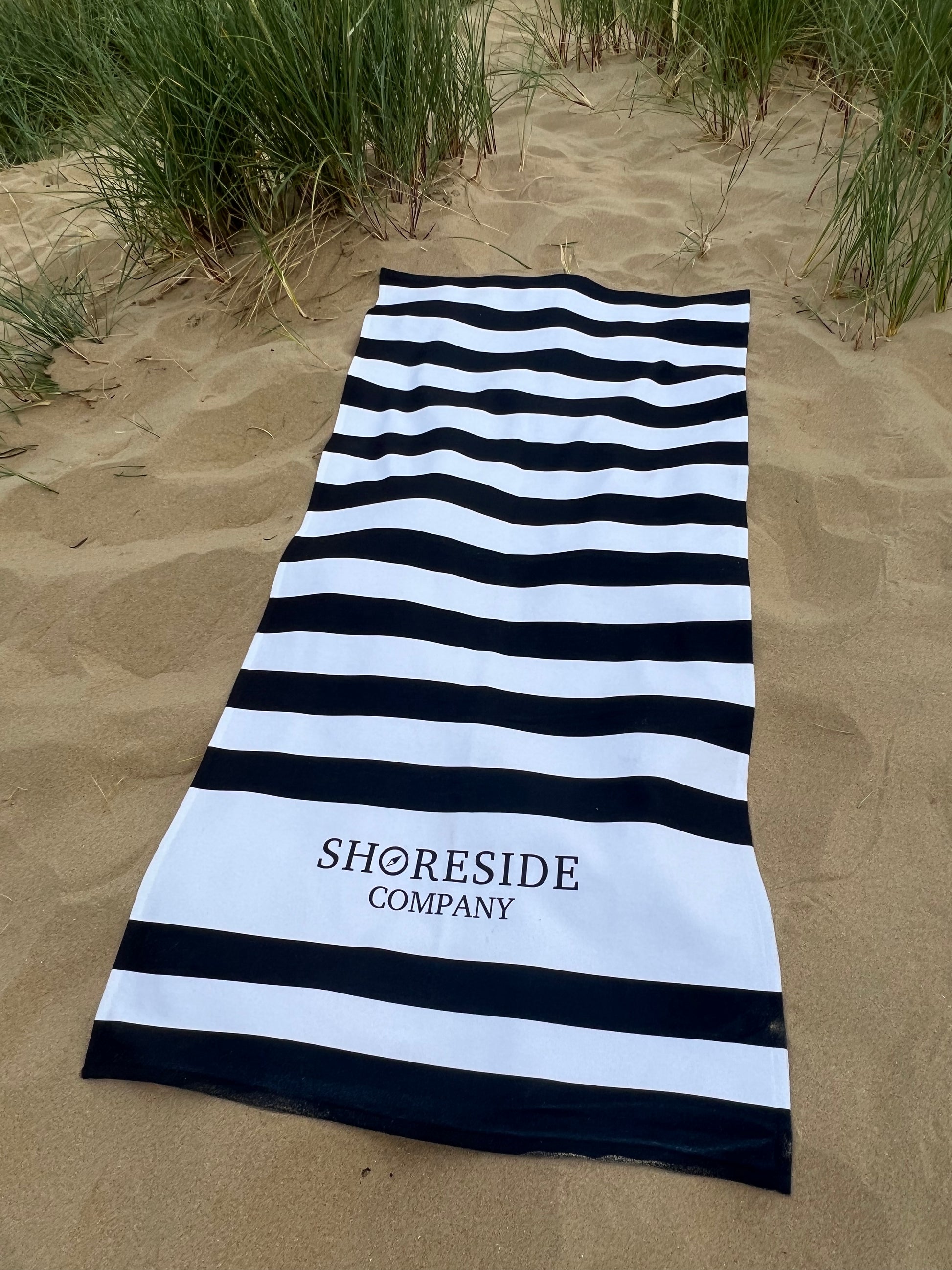 Quick Dry Cotton Mix Beach In Black TheShoresidecompany